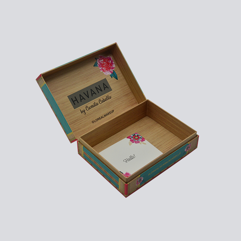 Mingyi Printing Wooden style packaging for cosmetics/luxury products Cardboard Gift Box image12