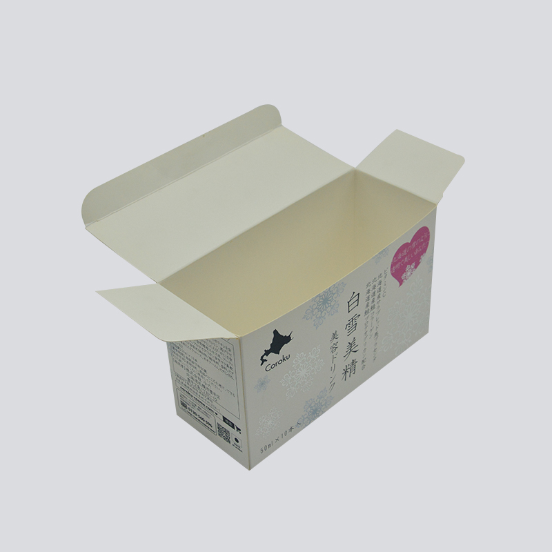 Mingyi Printing Silver foil stamping buckle bottom box for cosmetic package Color Packaging Box image8
