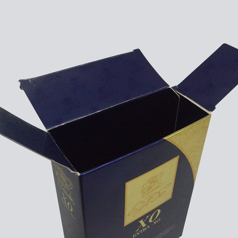 Mingyi Printing Luxury alcohol Packaging with gold foil Stamping craft Color Packaging Box image3